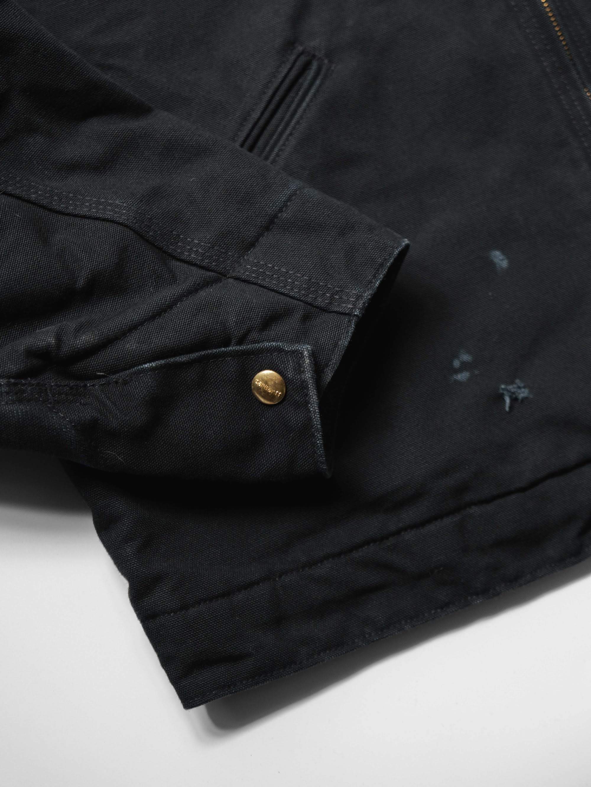 2000s CARHARTT BLACK DETROIT JACKET