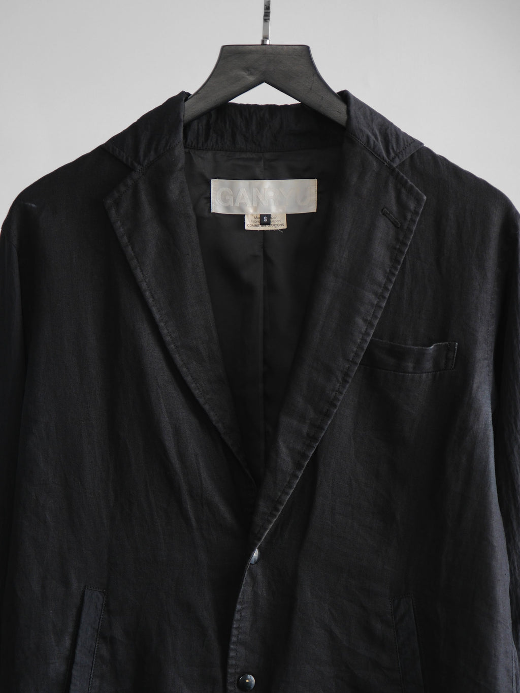 2000s CDG BLACK GANRYU/ BLAZER JACKET