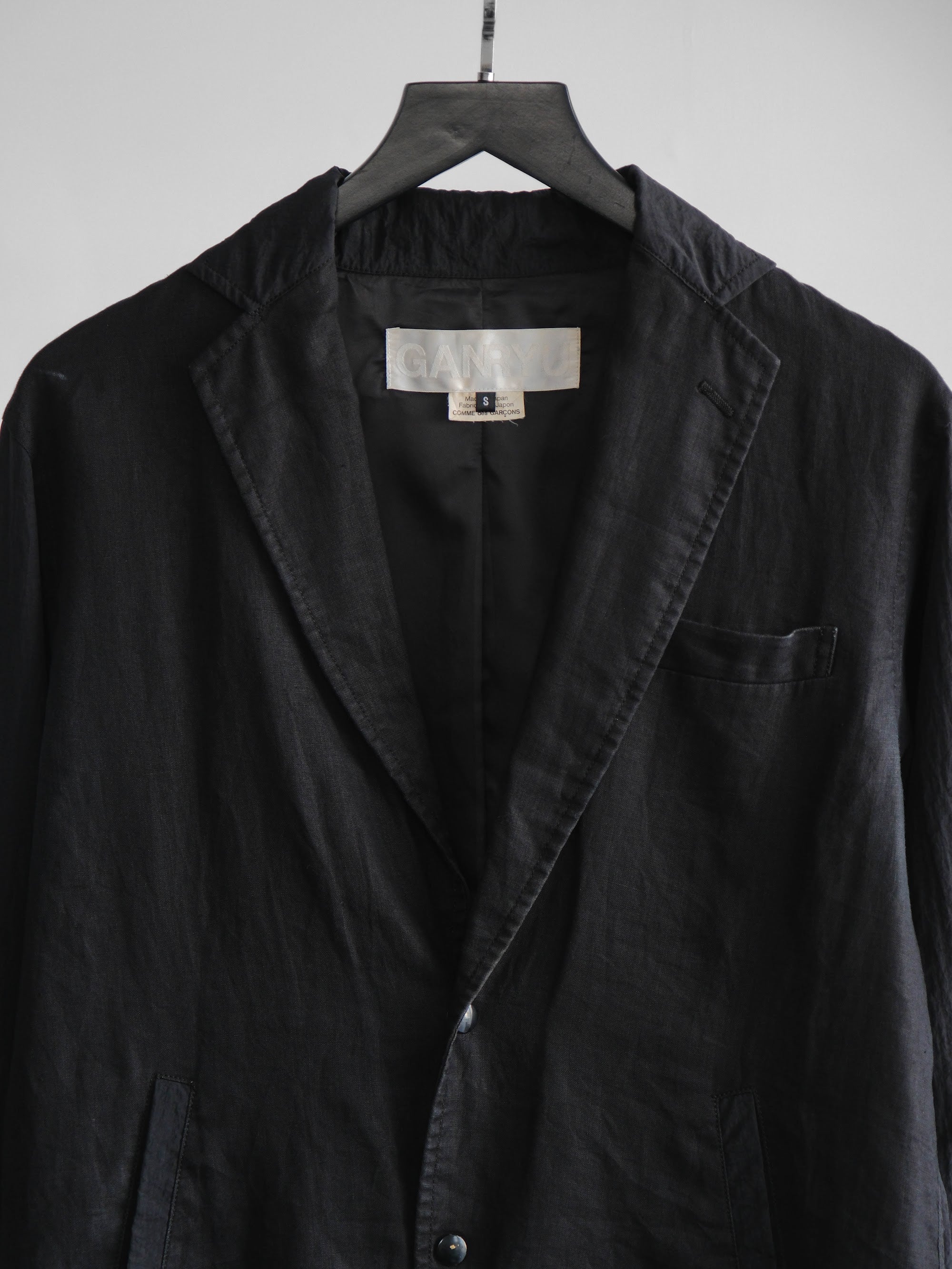2000s CDG BLACK GANRYU/ BLAZER JACKET