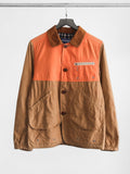 2000s CDG PATCHWORK BEIGE JUNYA WATANABE/ CORDUROY NECK JACKET