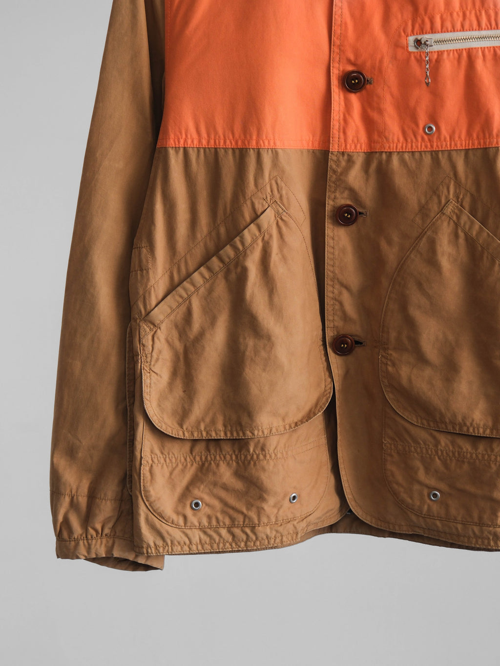 2000s CDG PATCHWORK BEIGE JUNYA WATANABE/ CORDUROY NECK JACKET