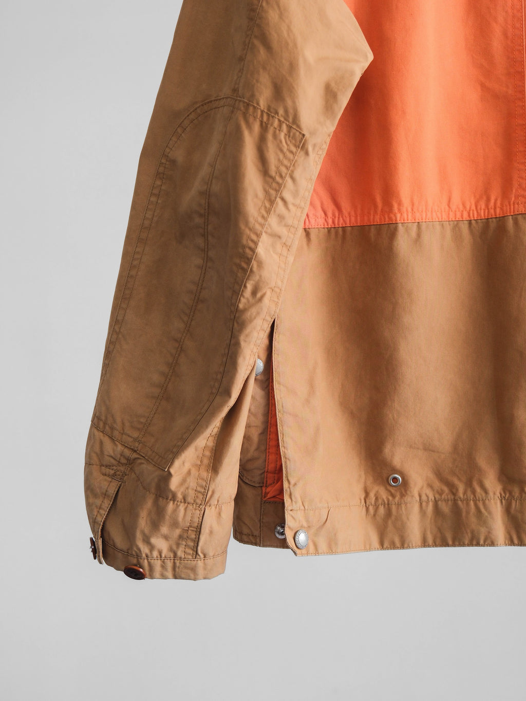 2000s CDG PATCHWORK BEIGE JUNYA WATANABE/ CORDUROY NECK JACKET