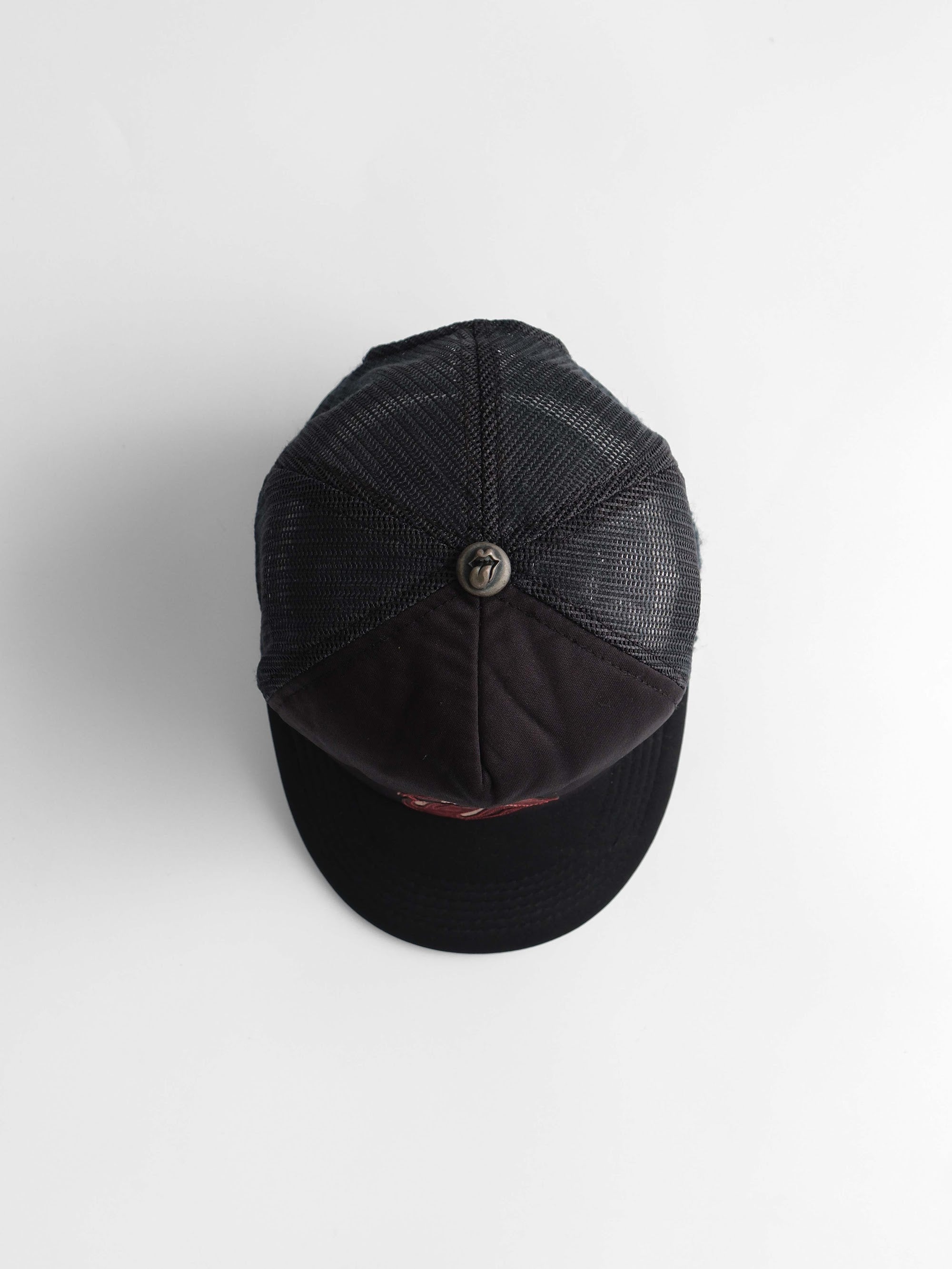 2000s CHROME HEARTS BLACK X ROLLING STONE  HAT