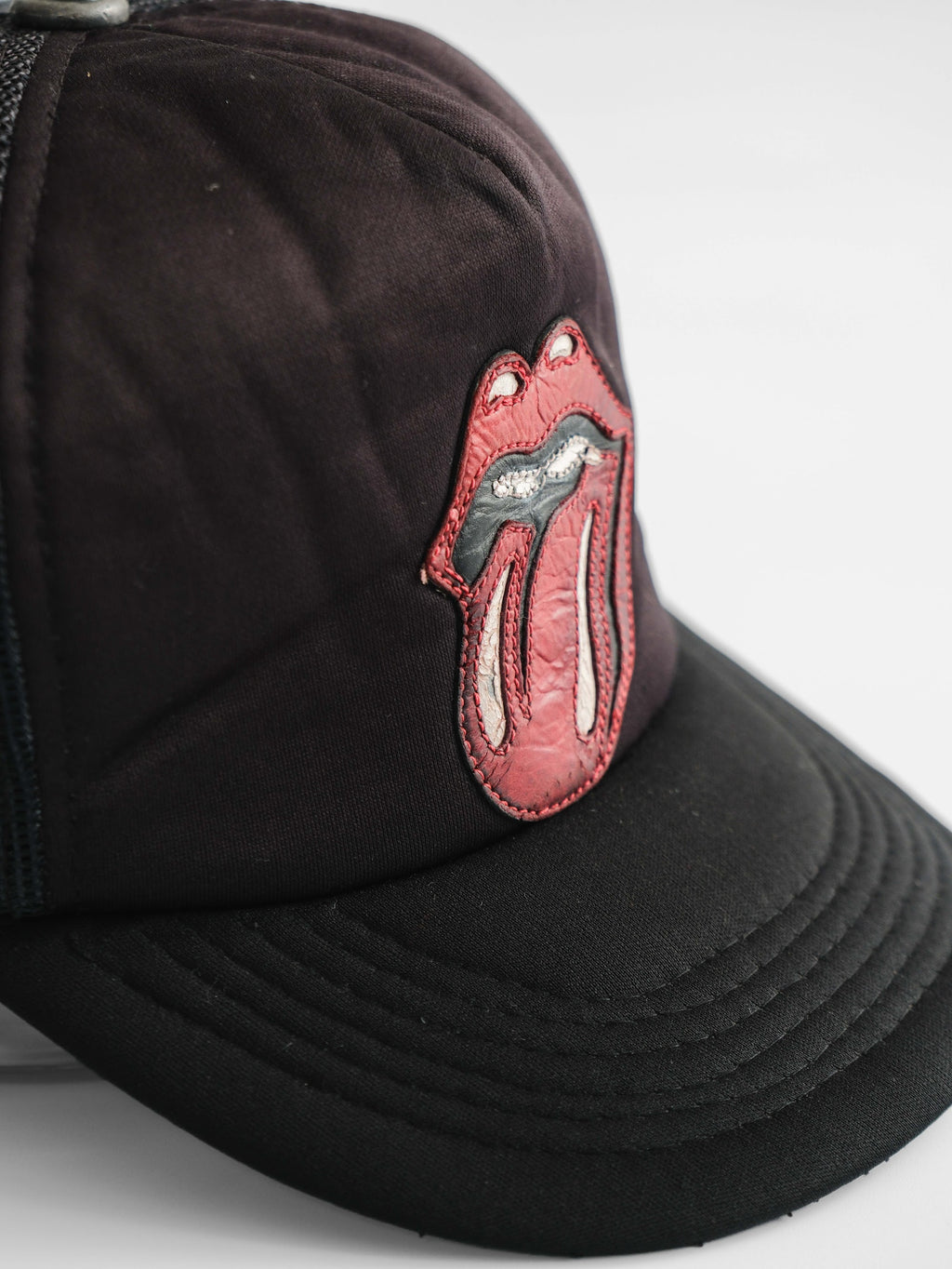 2000s CHROME HEARTS BLACK X ROLLING STONE  HAT