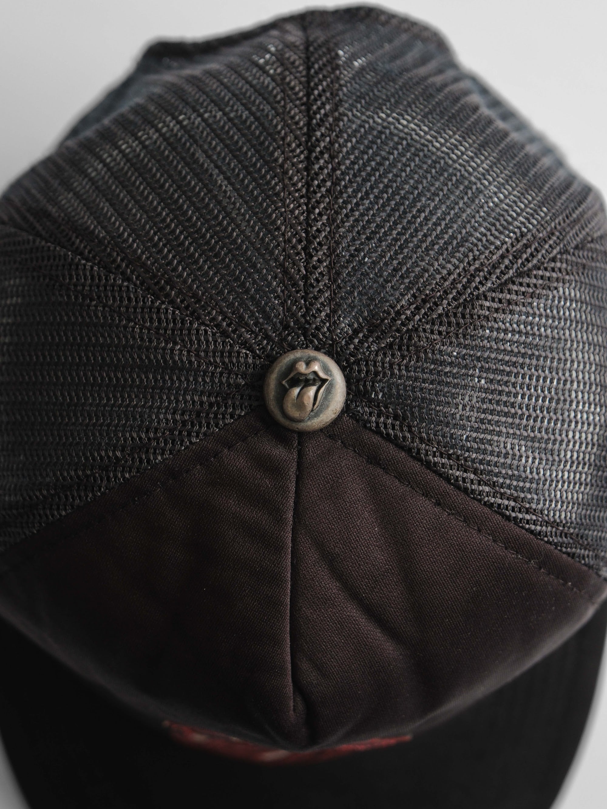 2000s CHROME HEARTS BLACK X ROLLING STONE  HAT