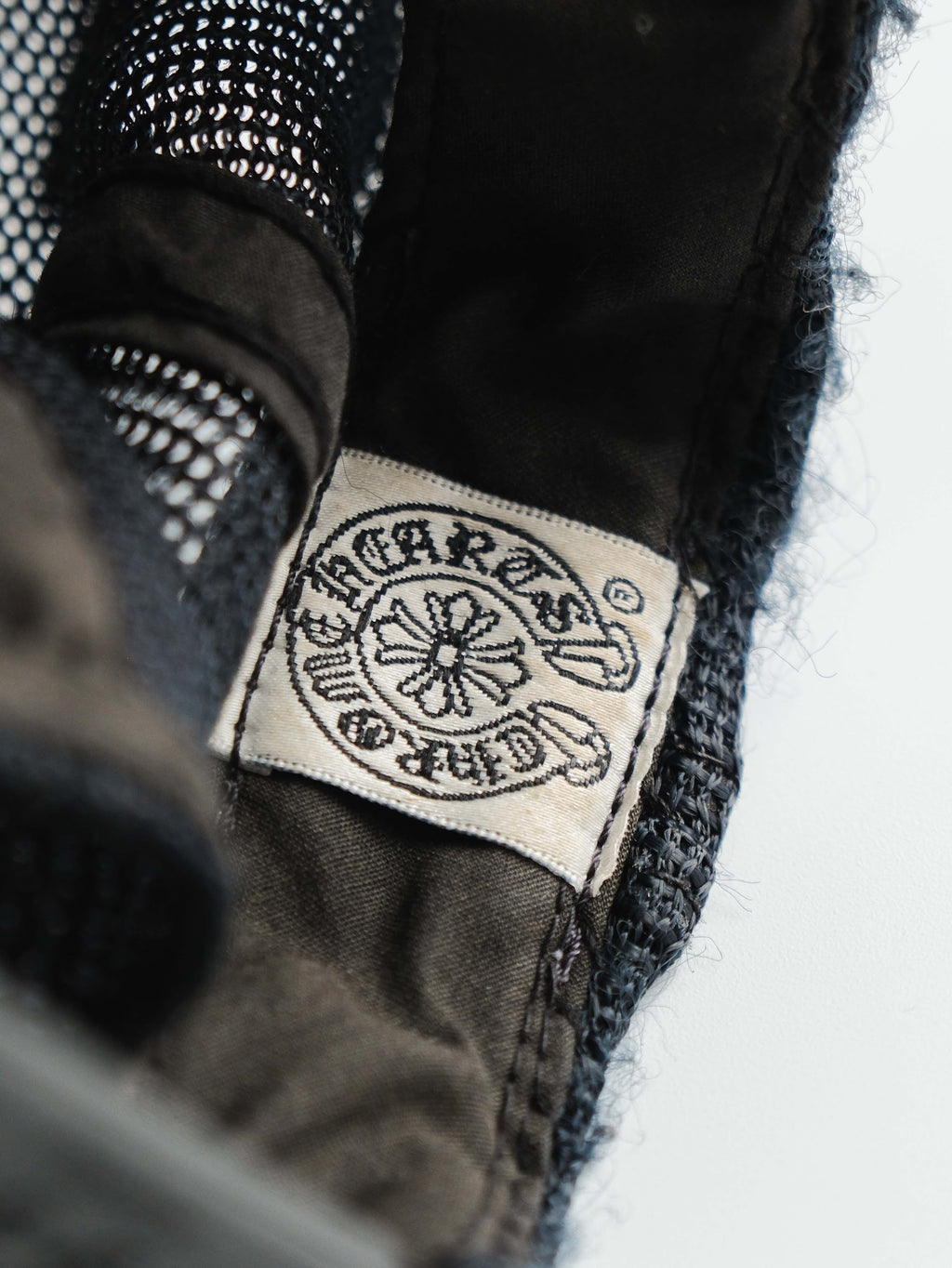 2000s CHROME HEARTS BLACK X ROLLING STONE  HAT