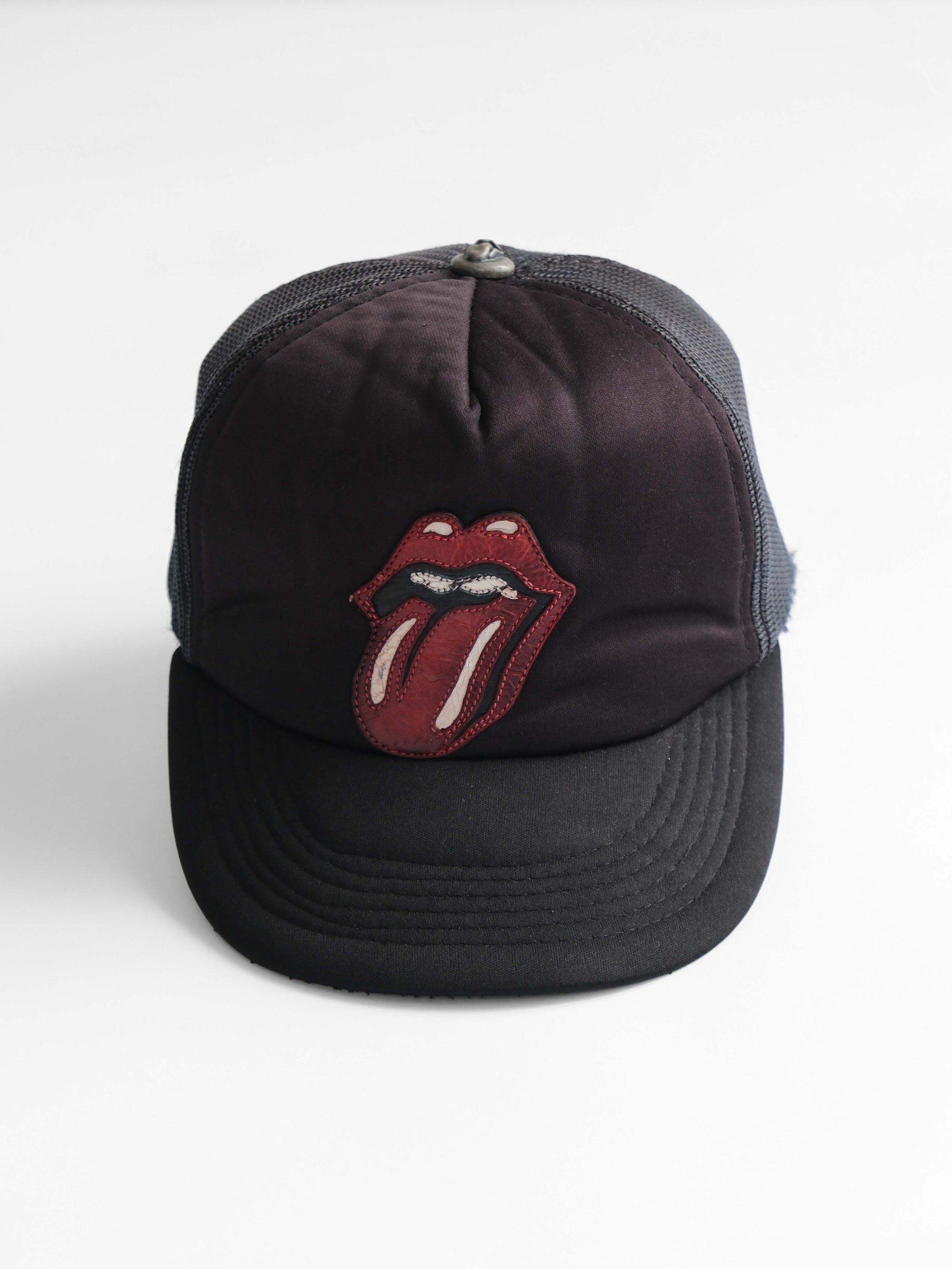 2000s CHROME HEARTS BLACK X ROLLING STONE  HAT