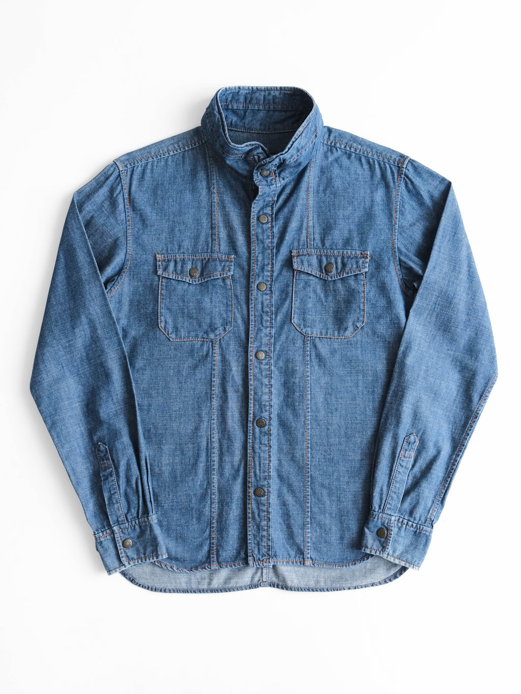 2000s FINAL HOME DENIM LS SHIRT