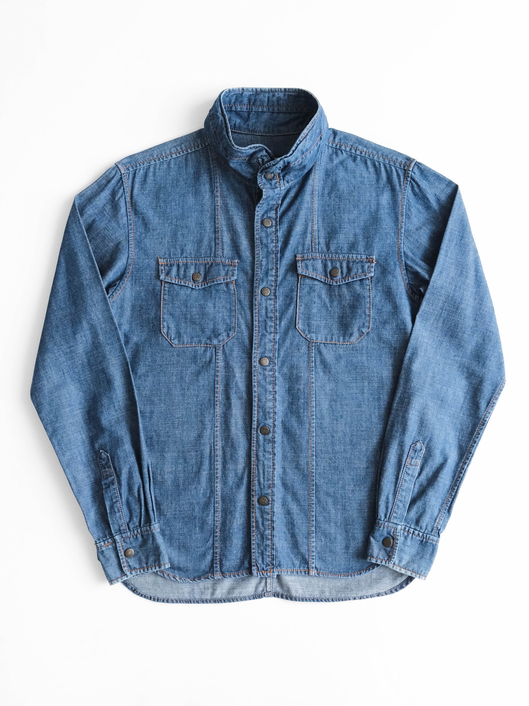 2000s FINAL HOME DENIM LS SHIRT