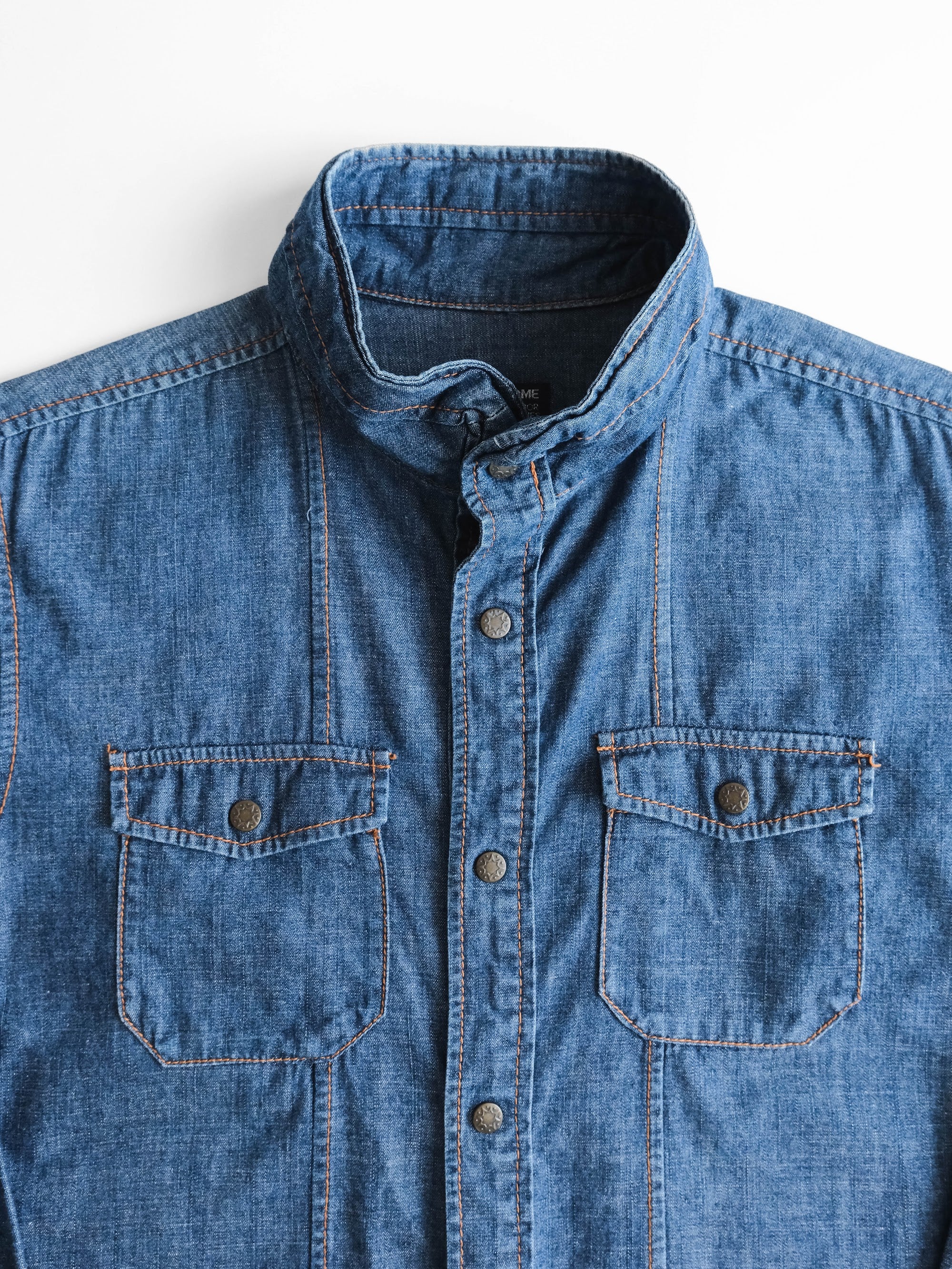 2000s FINAL HOME DENIM LS SHIRT