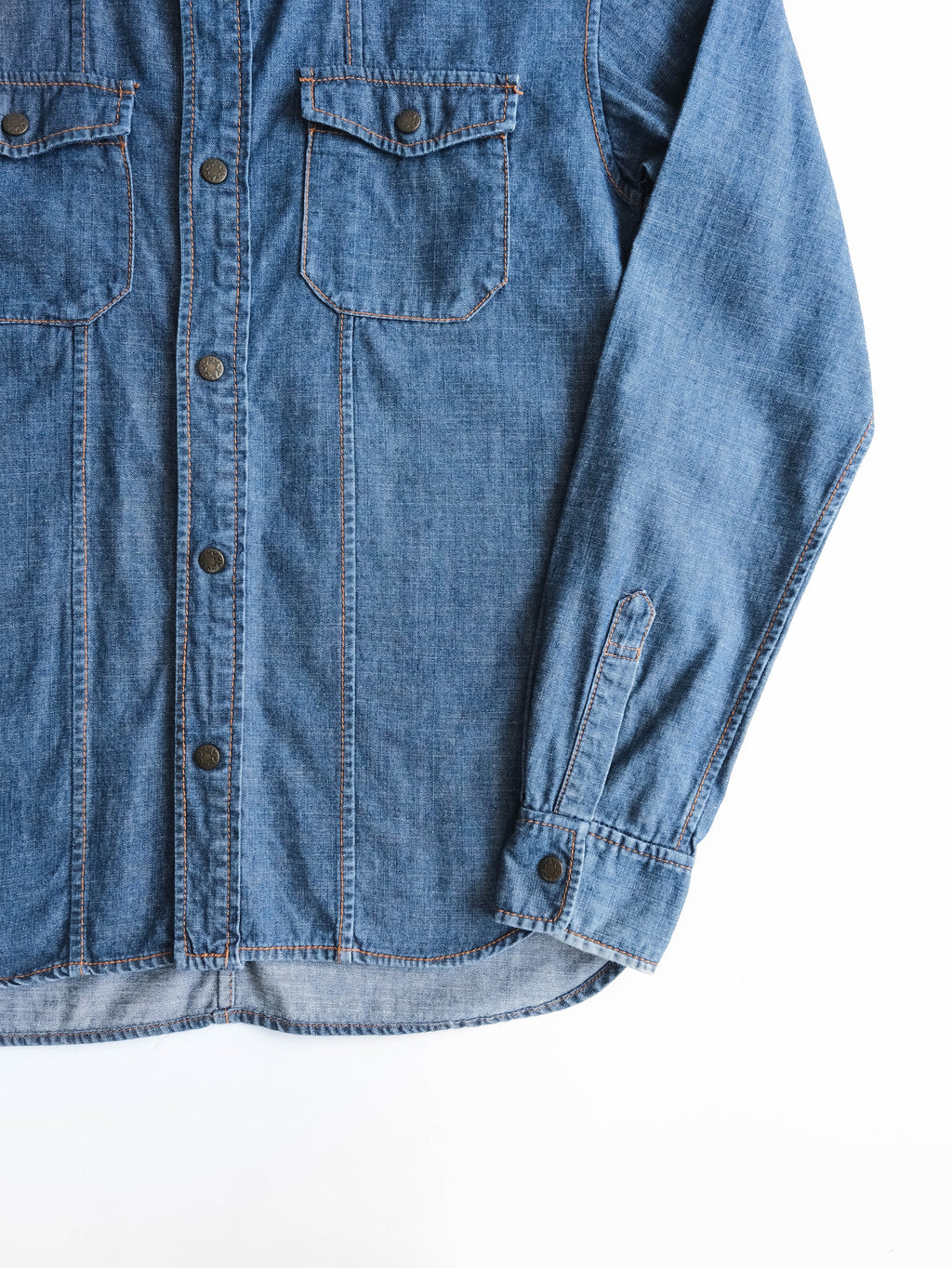 2000s FINAL HOME DENIM LS SHIRT