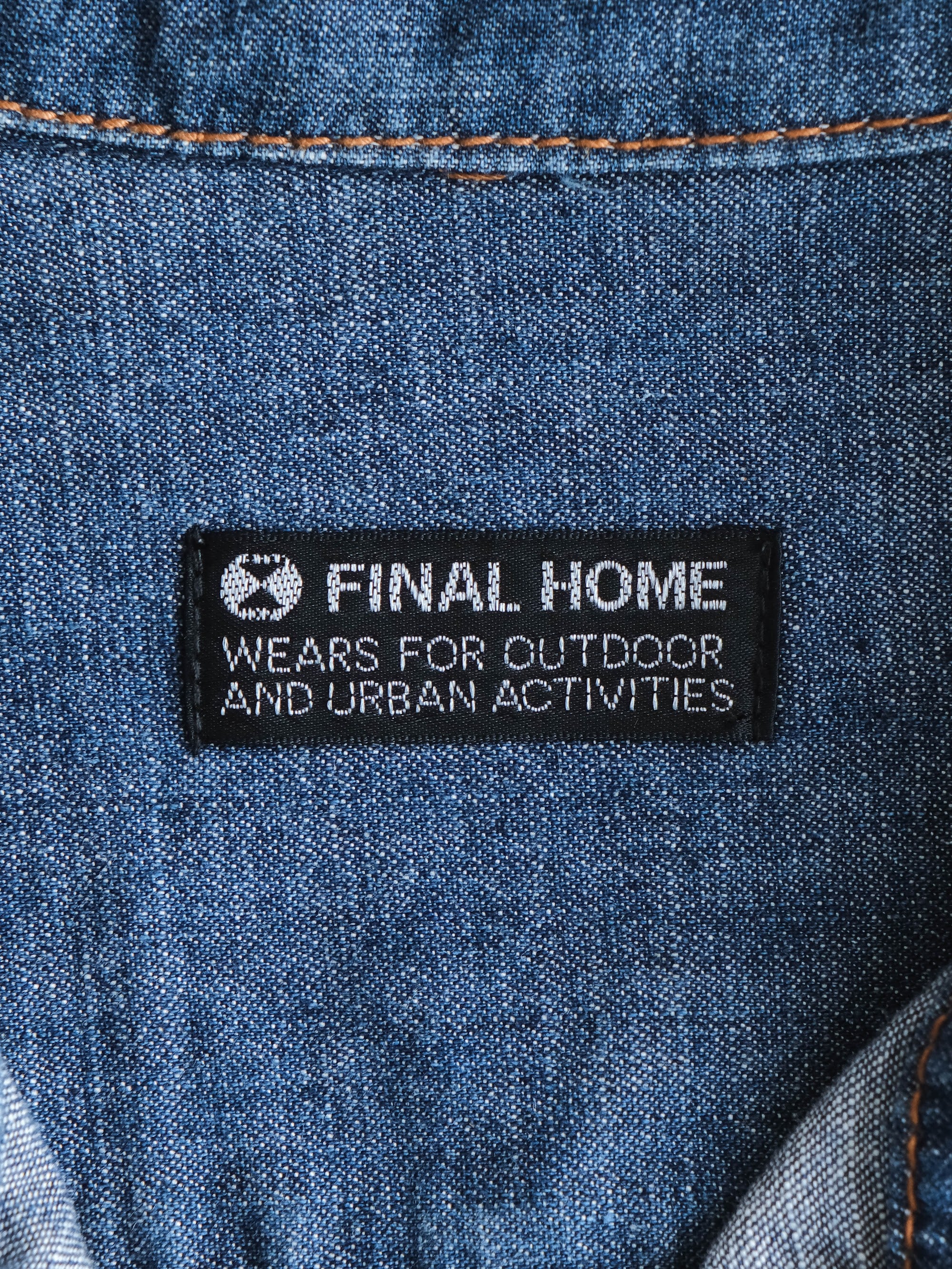 2000s FINAL HOME DENIM LS SHIRT