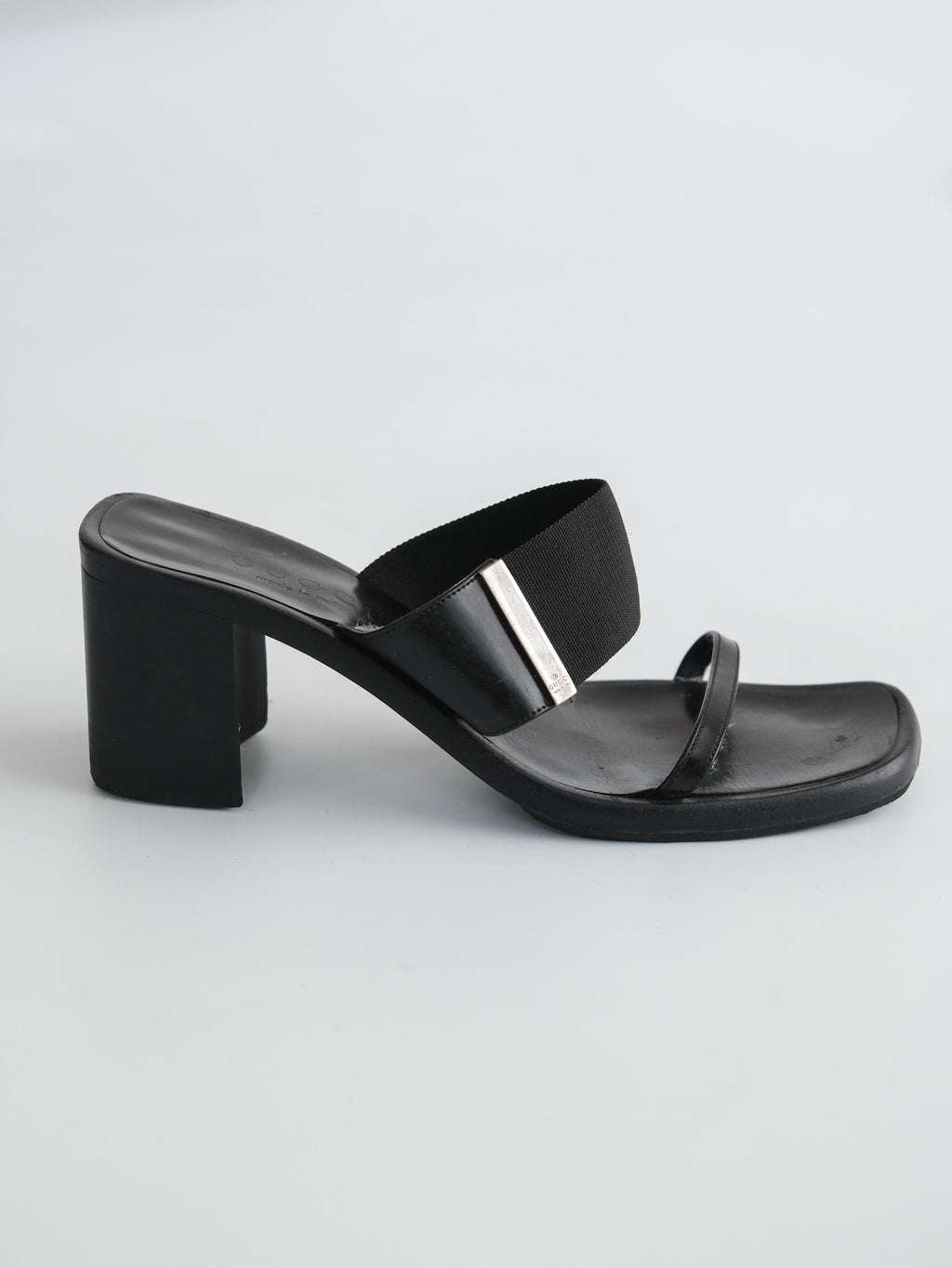 2000s GUCCI BLACK TOMFORD ERA HEELS