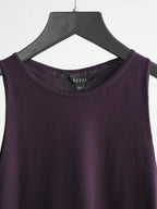 2000s GUCCI BROWN BY TOMFORD CASHMERE TANK TOP