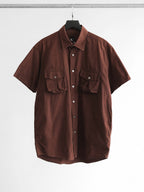 2000s JIL SANDER BROWN SS SHIRT