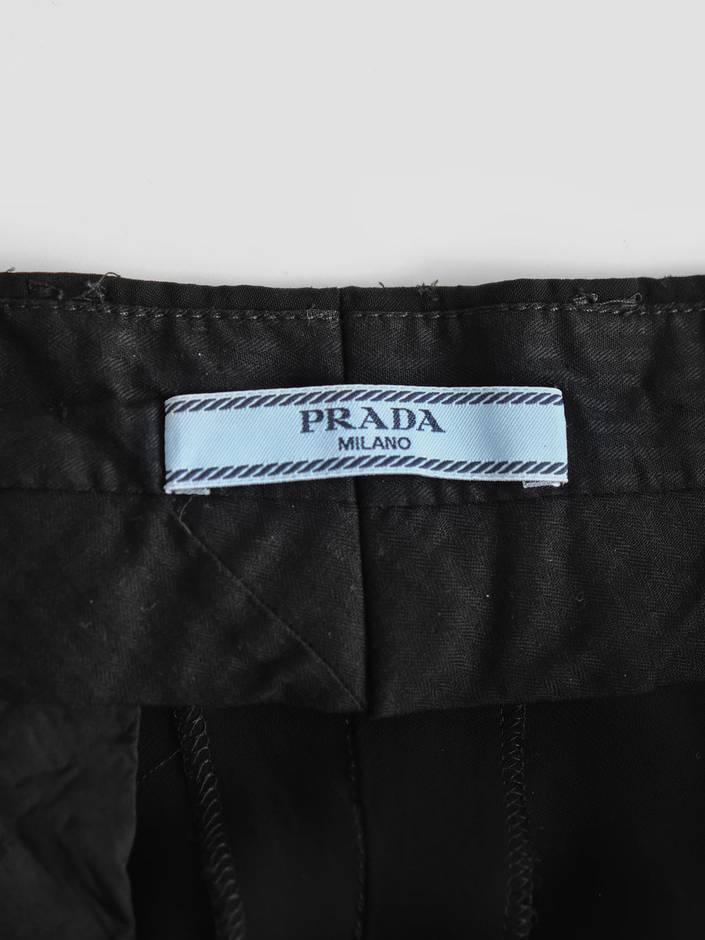 2000s PRADA BLACK TROUSER PANTS