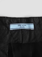 2000s PRADA BLACK TROUSER PANTS