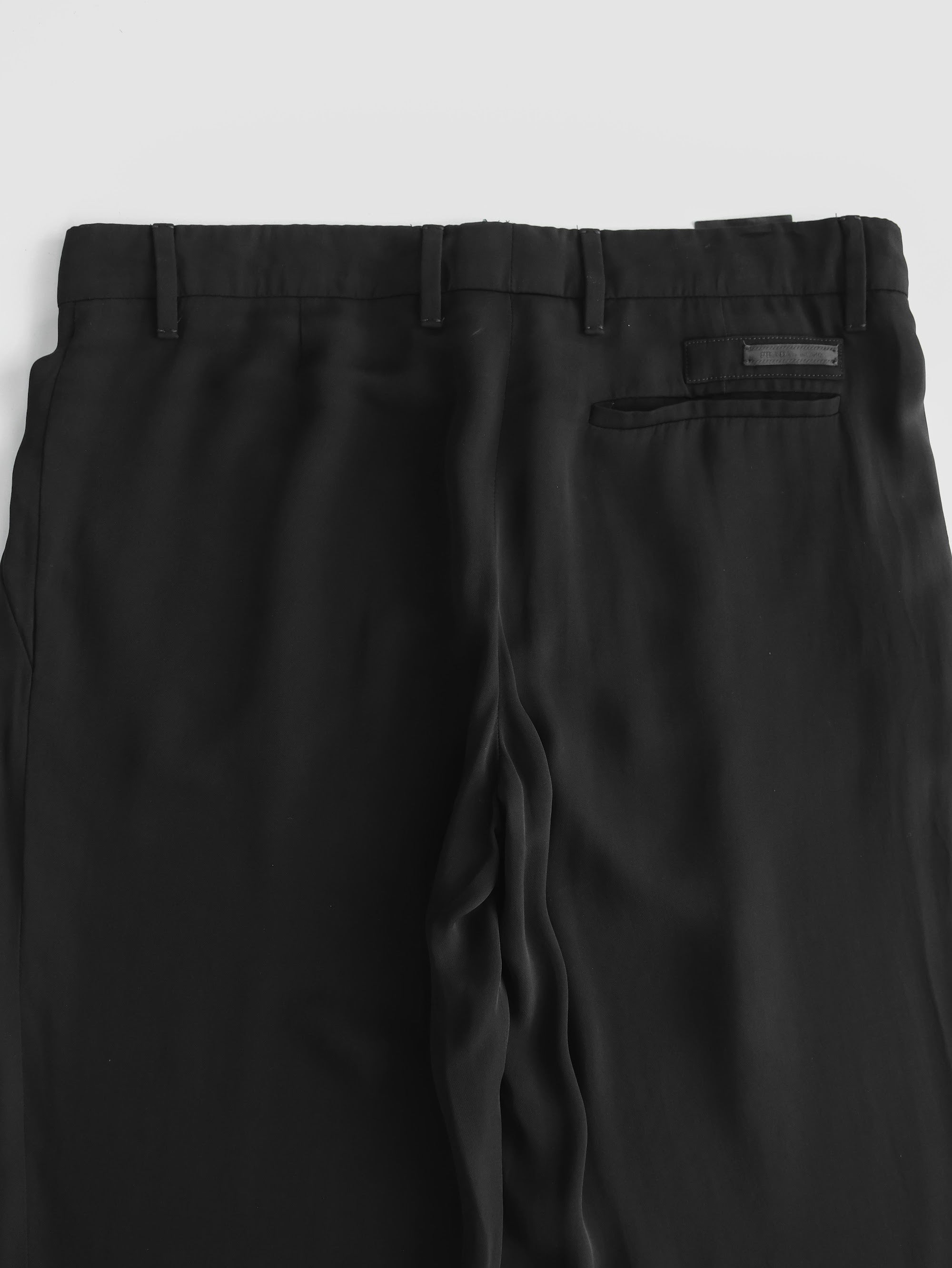 2000s PRADA BLACK TROUSER PANTS