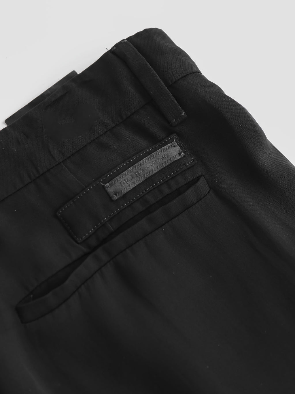 2000s PRADA BLACK TROUSER PANTS