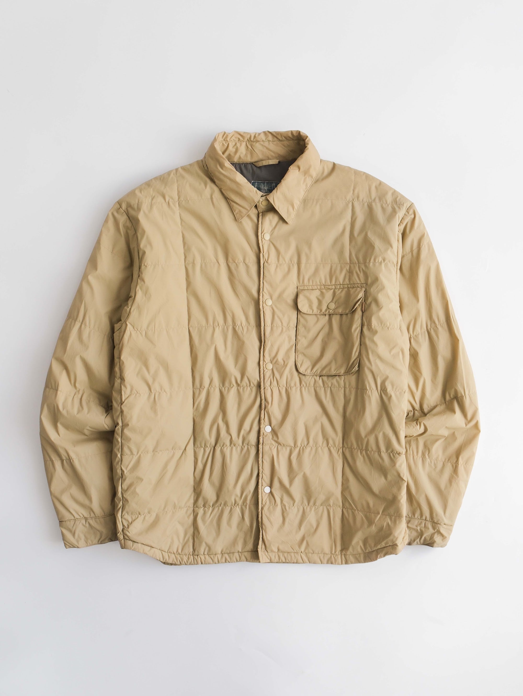 2000s STUSSY BEIGE NYLON JACKET