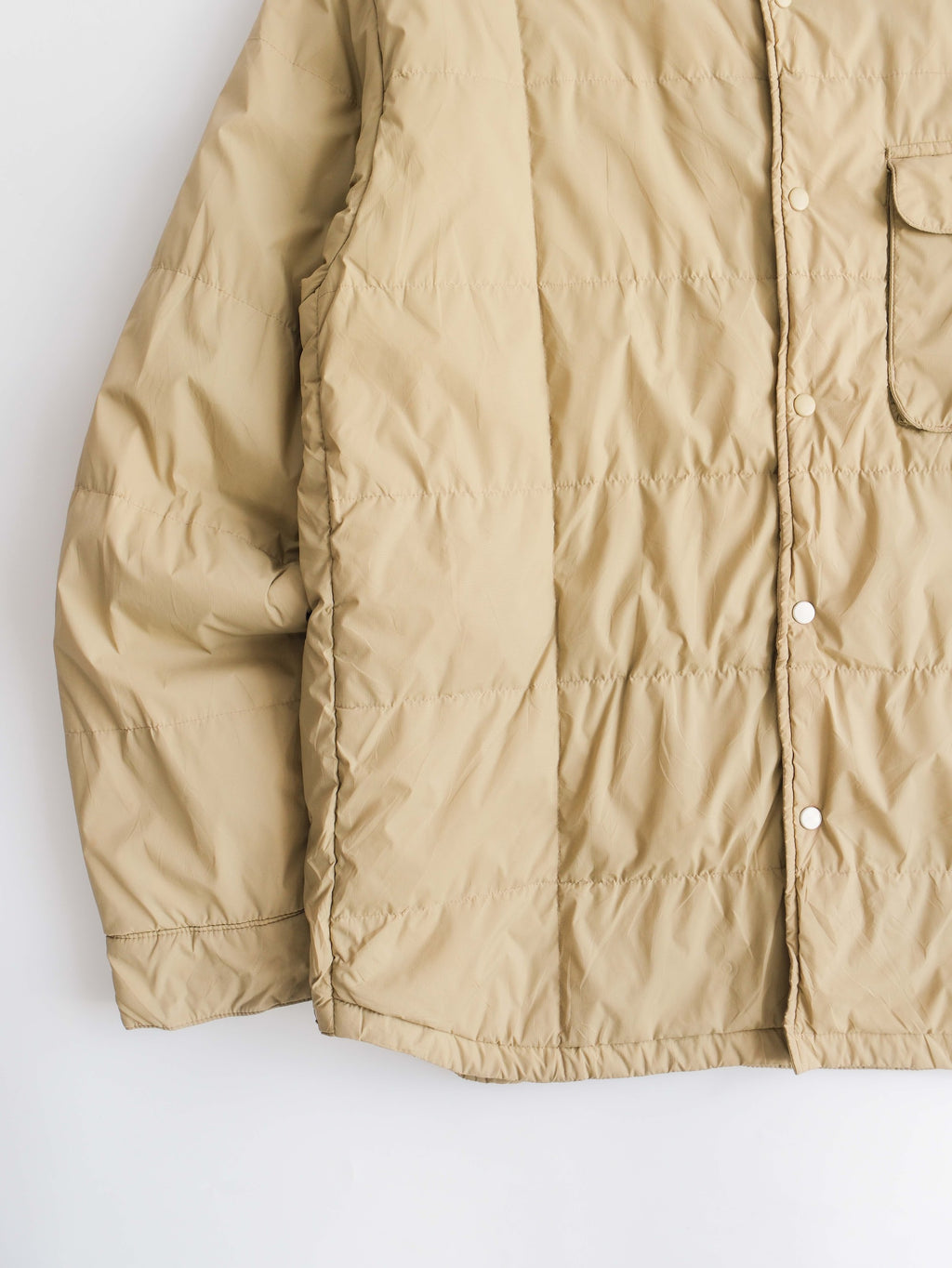 2000s STUSSY BEIGE NYLON JACKET