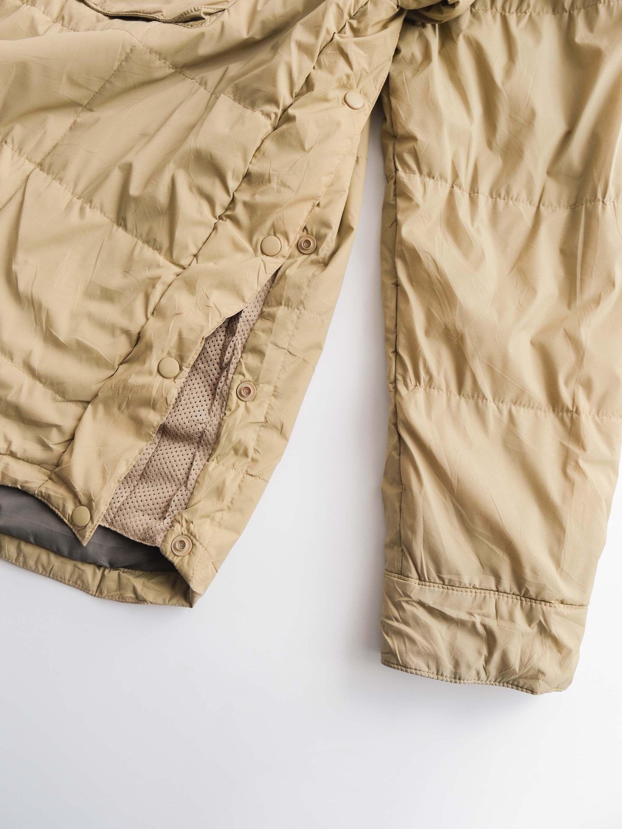 2000s STUSSY BEIGE NYLON JACKET