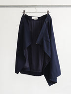 2000s YSL NAVY CODUROY SKIRT