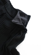 2003 EMPORIO ARMANI PLEATED BLACK SKIRT