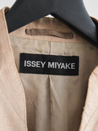 2006 ISSEY MIYAKE BEIGE JACKET
