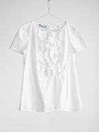2010 PRADA WHITE T-SHIRT