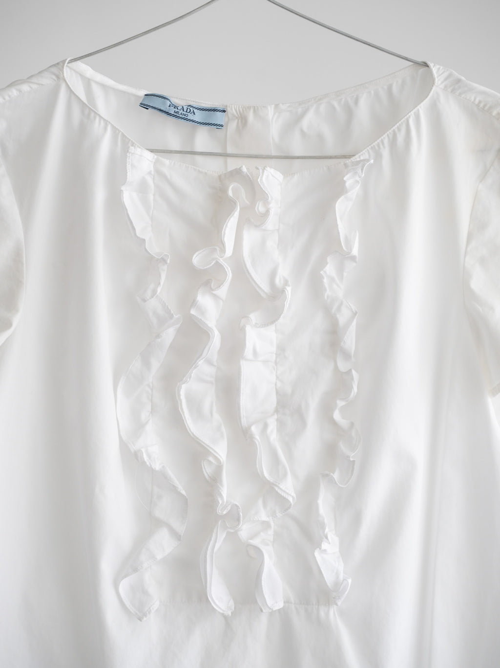 2010 PRADA WHITE T-SHIRT
