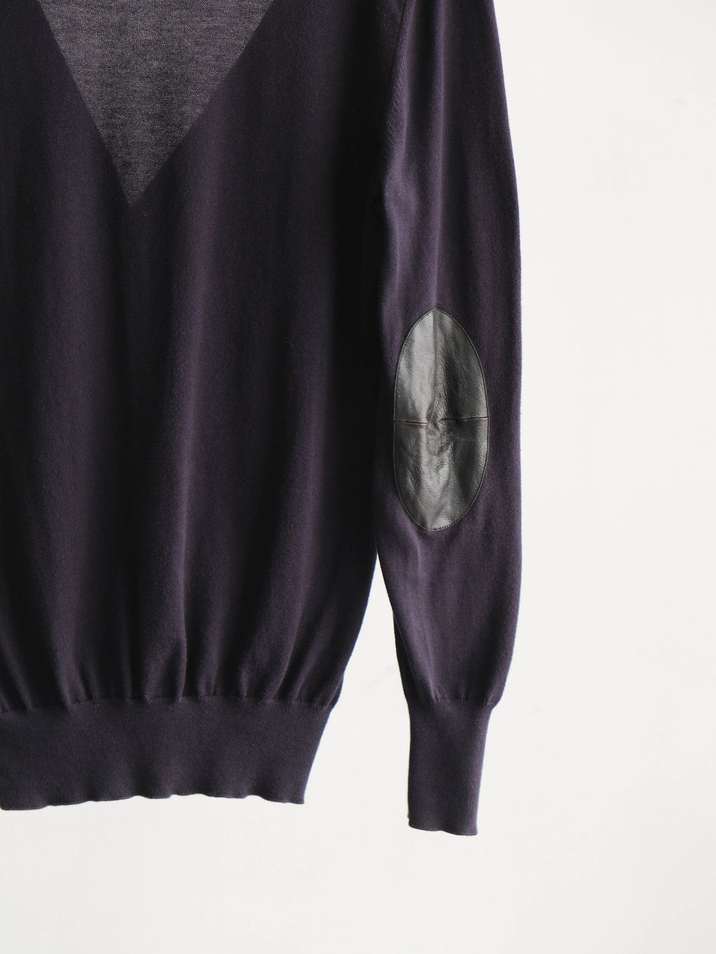 2010s MAISON MARGIELA CROCHET / KNIT BLACK PATCHWORK CARDIGAN