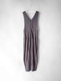2015 ISSEY MIYAKE PLEATSPLEASE PLEATED GREY OVERALL JUMPSUIT