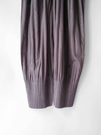 2015 ISSEY MIYAKE PLEATSPLEASE PLEATED GREY OVERALL JUMPSUIT
