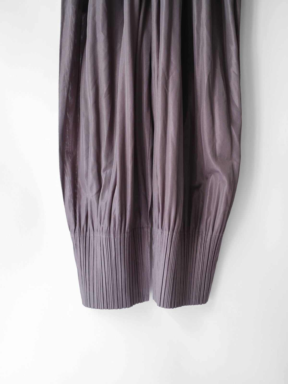 2015 ISSEY MIYAKE PLEATSPLEASE PLEATED GREY OVERALL JUMPSUIT