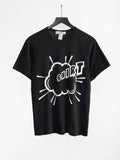 2021 COMME DES GARÇONS BLACK "SHIRT" COLLAB CHRISTIAN MARCLAY T-SHIRT