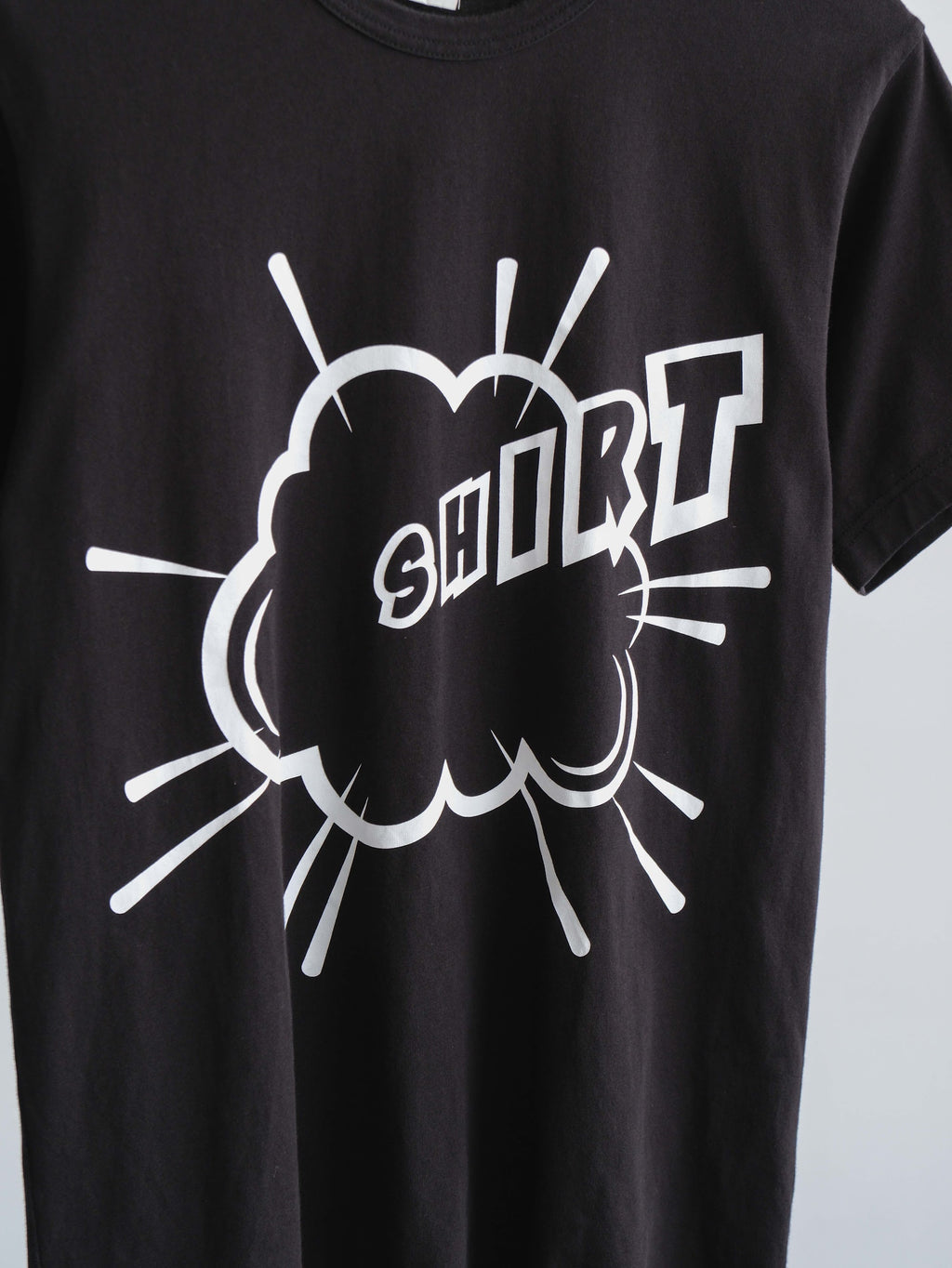 2021 COMME DES GARÇONS BLACK "SHIRT" COLLAB CHRISTIAN MARCLAY T-SHIRT