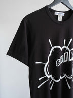 2021 COMME DES GARÇONS BLACK "SHIRT" COLLAB CHRISTIAN MARCLAY T-SHIRT