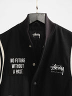 SS16 LAC BLACK STUSSY X SOPHNET TOKYO 16TH ANNIVERSARY VARSITY JACKET