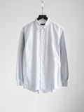 AD1993 CDG PATCHWORK WHITE HOMME PLUS/ FLEECE SLEEVE LS SHIRT