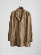 AD1995 CDG BEIGE LONG JACKET