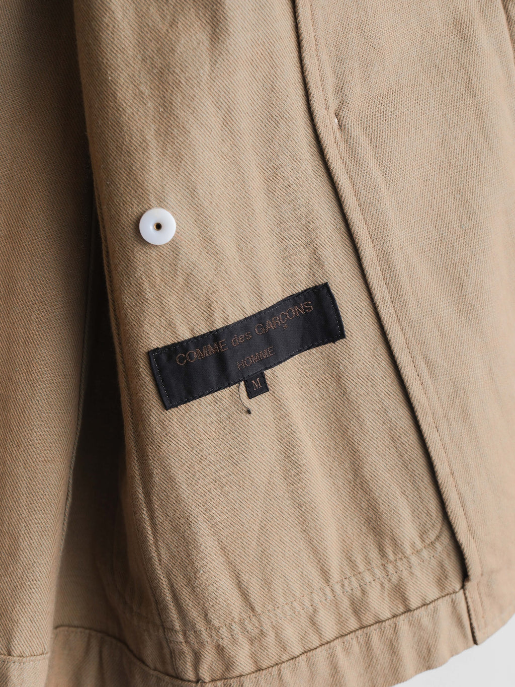 AD1995 CDG BEIGE LONG JACKET