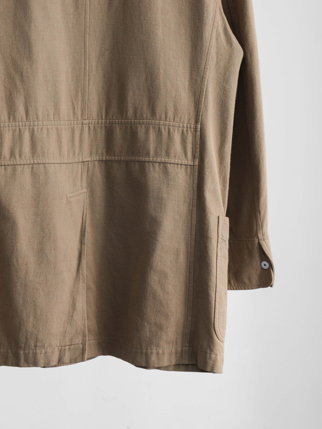 AD1995 CDG BEIGE LONG JACKET
