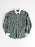 AD2007 CDG POLKA DOTS GREEN JUNYA WATANABE/ BANDANA LS SHIRT