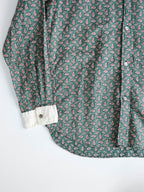 AD2007 CDG POLKA DOTS GREEN JUNYA WATANABE/ BANDANA LS SHIRT