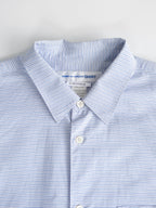 AD2010 CDG STRIPES BLUE SHIRT "DIFFERENT STRIPED SLEEVE" LS SHIRT