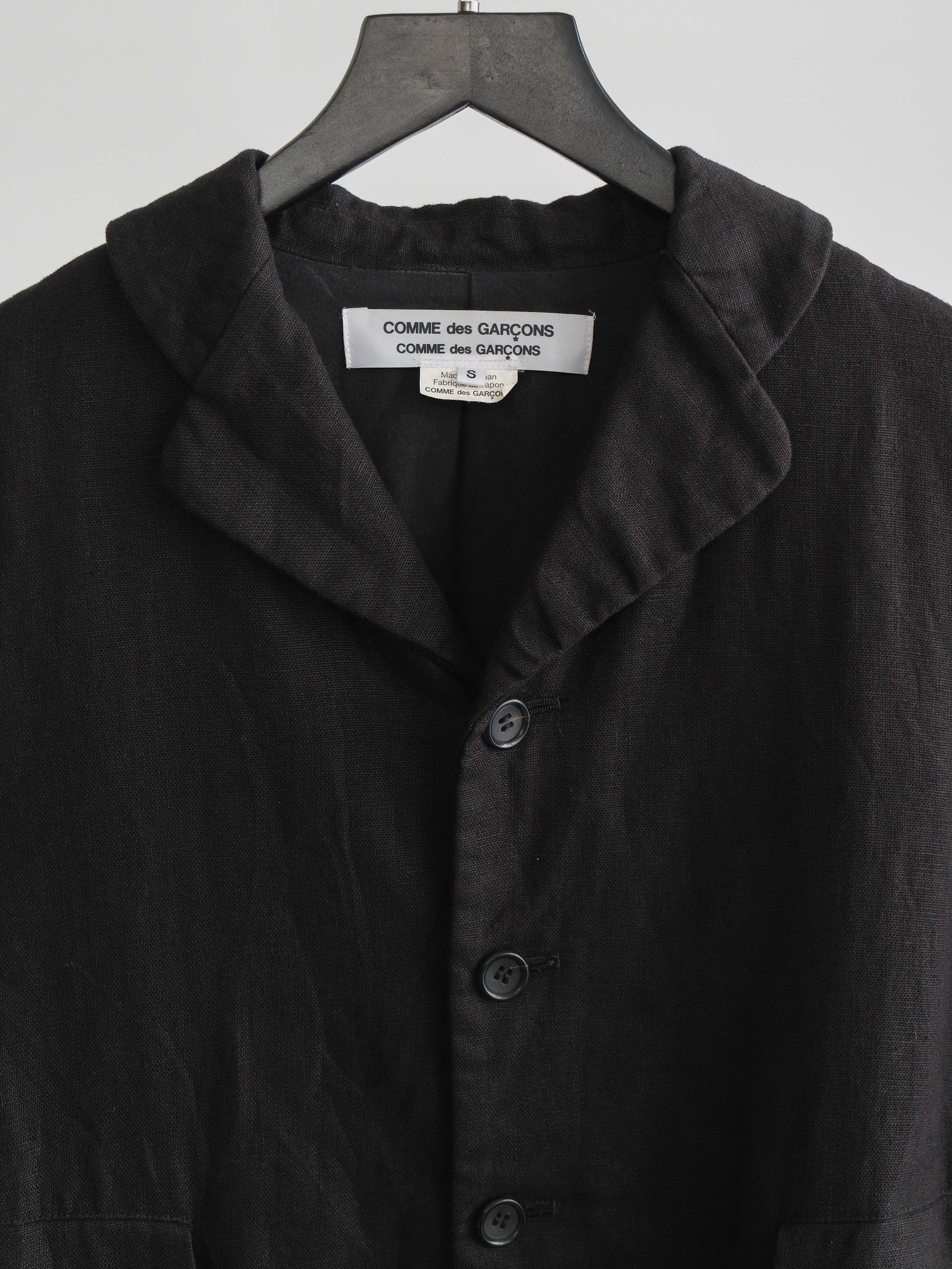 AD2013 CDG BLACK CDG/ CROP FIT JACKET