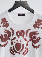 AD2013 CDG WHITE TRICOT T-SHIRT