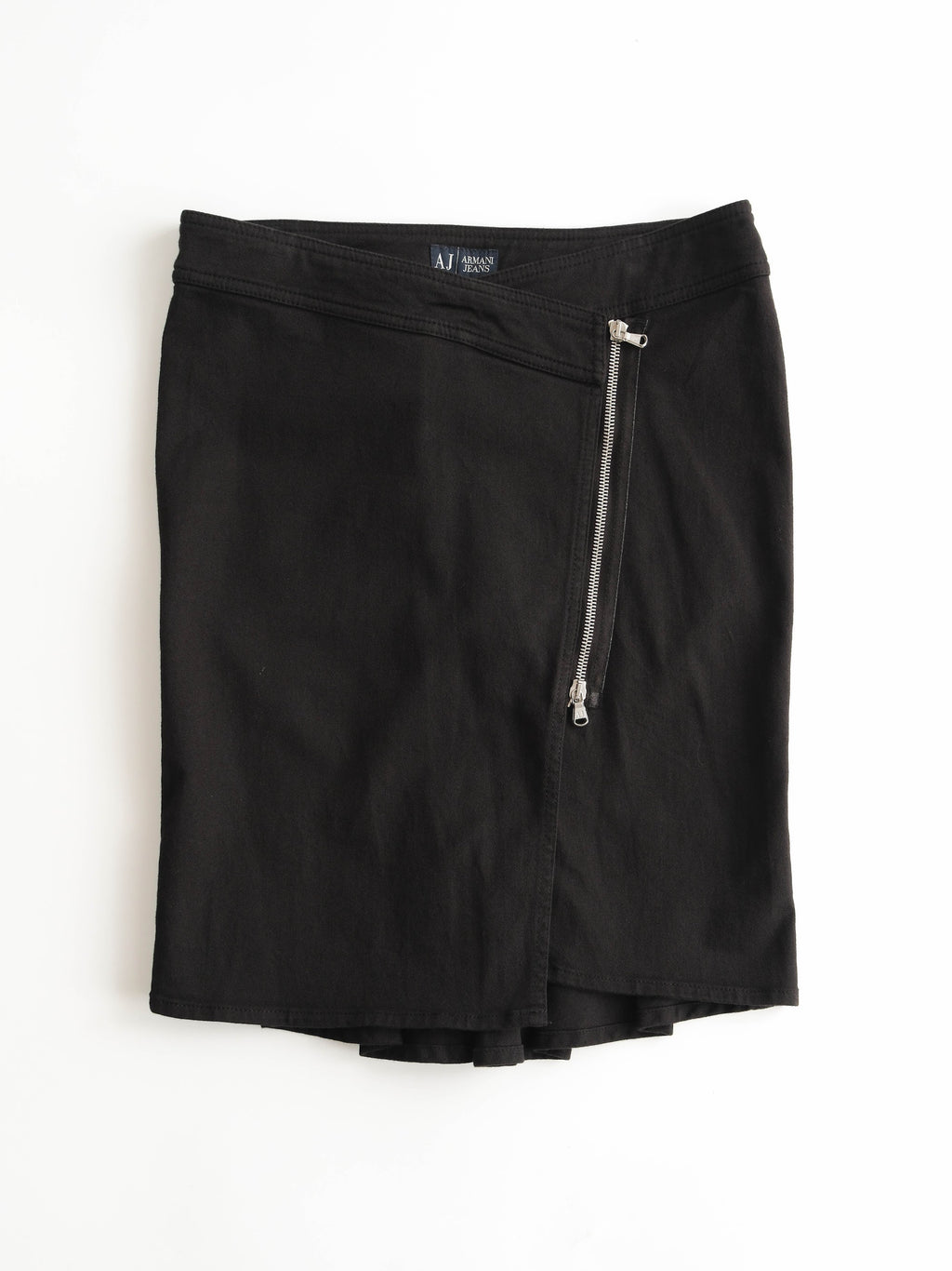 ARMANI BLACK JEANS/ ZIP SKIRT