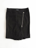 ARMANI BLACK JEANS/ ZIP SKIRT